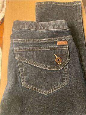 Carhartt Women’s Dark Indigo Straight LegJeans with Flap Pocket